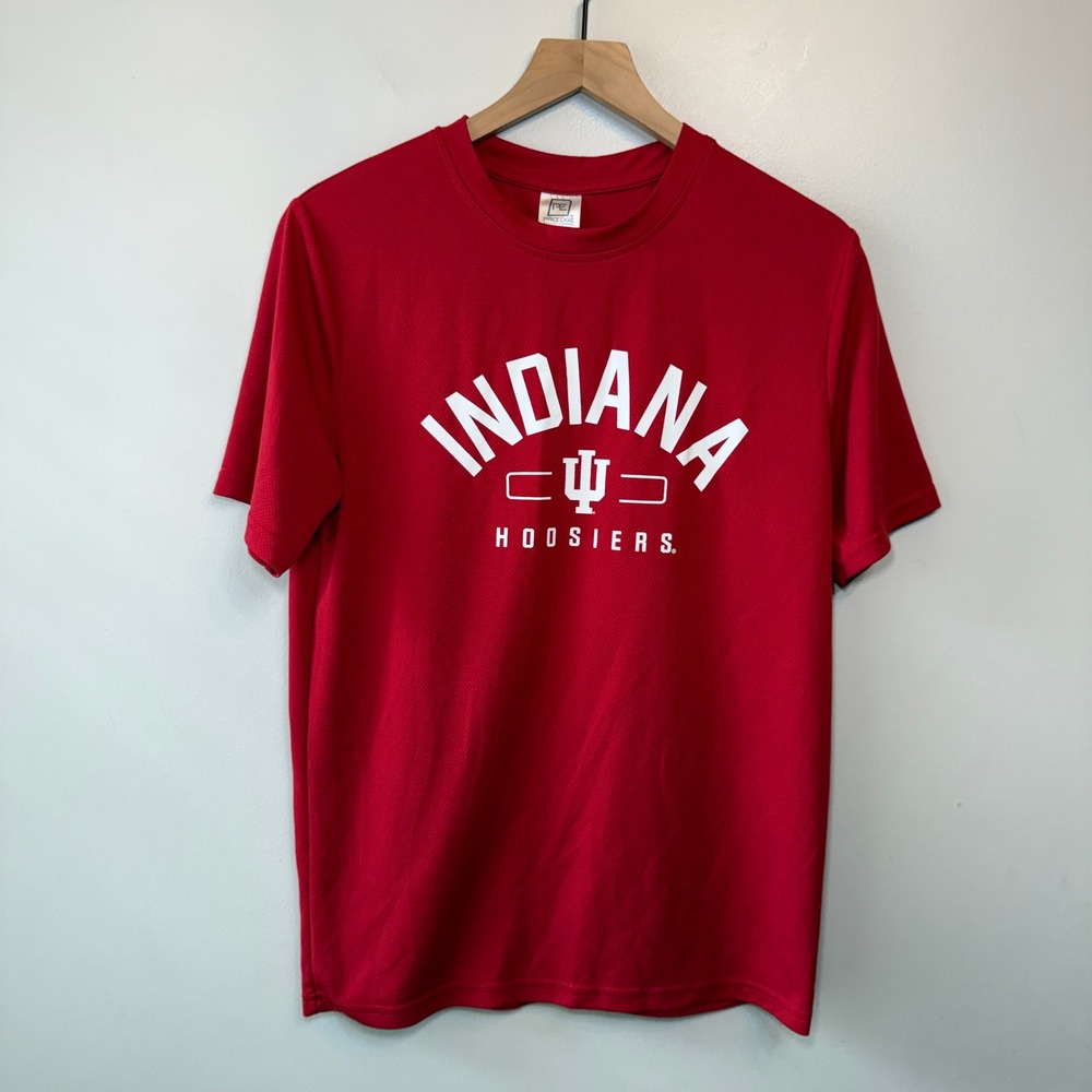 ProEdge Indiana Hoosiers Performance Graphic T-Shirt Red Men's Medium NCAA IU